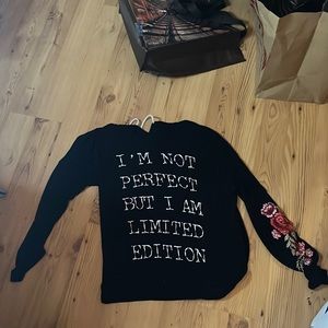 Hooded t shirt very soft